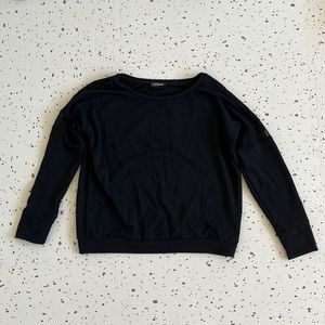 💘 COLETTE - BLACK MESH DETAIL SWEATER PULLOVER